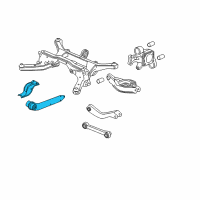 OEM Chevrolet Captiva Sport Trailing Arm Diagram - 23269736