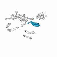 OEM 2011 GMC Terrain Lower Control Arm Diagram - 20830782