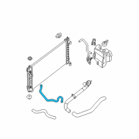 OEM 2012 Nissan Maxima Hose-Auto Transmission Oil Cooler Diagram - 21631-JA100