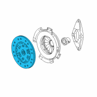 OEM 2006 BMW Z4 Clutch Plate Diagram - 21-21-7-837-095