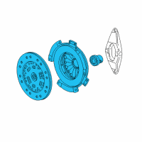 OEM 2006 BMW Z4 Set Clutch Parts Diagram - 21-21-7-837-984