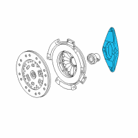 OEM 2000 BMW Z3 Clutch Rel.Fork Lever Diagram - 21-51-1-223-302