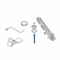 OEM 2022 BMW X5 Threaded Rod Diagram - 71-15-6-756-073