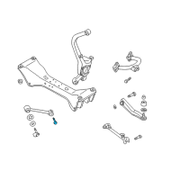 OEM Dodge Avenger Bolt Diagram - MB844521