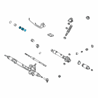 OEM Lexus RX300 Bush Sub-Assy, Power Steering Rack Diagram - 44205-33010