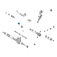 OEM 2000 Lexus ES300 Grommet, Steering Rack Housing, NO.2 Diagram - 45517-06030