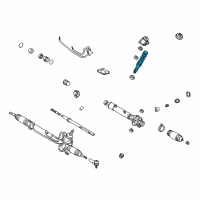 OEM 2000 Lexus RX300 Valve Sub-Assy, Power Steering Control Diagram - 44201-48021