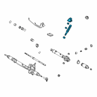 OEM 2001 Lexus RX300 Valve Assy, Power Steering Control Diagram - 44210-48021