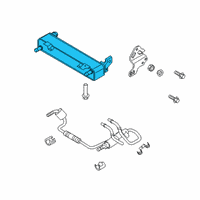 OEM Ford Explorer Oil Cooler Diagram - L1MZ-7869-G