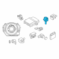 OEM 2017 BMW 230i Sensor, Driver'S Seat Diagram - 65-77-9-243-135