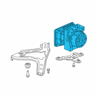 OEM Honda Pilot Set, Modulator Assembly Diagram - 57111-TG7-A63