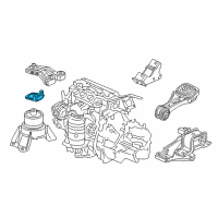 OEM Honda HR-V Rubber Diagram - 50825-T9D-T01