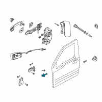 OEM 2011 Ford Transit Connect Door Check Diagram - 2T1Z-6123500-B