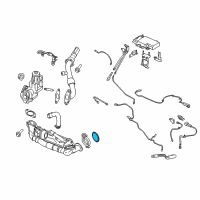 OEM 2018 Ford Transit-350 EGR Cooler Gasket Diagram - CK4Z-9D476-A