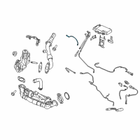 OEM Ford Exhaust Temperature Sensor Diagram - AC3Z-5J213-C