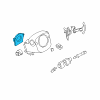 OEM Nissan Leaf Sensor Assembly-Steering Angle Diagram - 47945-5MA1A