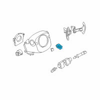 OEM Nissan Murano Lock Set-Steering Diagram - DHGMM-1NC1A