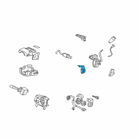 OEM 2009 Honda Ridgeline Checker Set, Select Diagram - 54203-SJC-A81