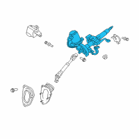 OEM Toyota Steering Column Diagram - 45250-48121