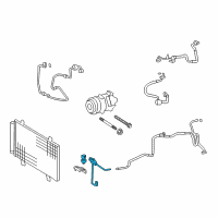 OEM 2011 Lexus LS460 Tube Sub-Assy, Liquid, A Diagram - 88706-50050