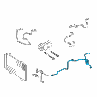 OEM 2016 Lexus LS460 Tube, Liquid, NO.1 Diagram - 88716-50530