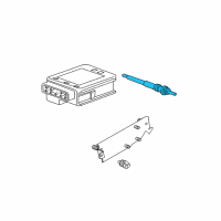 OEM 2011 BMW 335d Glow Element Diagram - 12-23-7-807-277