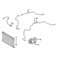 OEM Toyota C-HR Pressure Sensor O-Ring Diagram - 88899-F4230