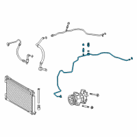 OEM 2020 Toyota C-HR Liquid Line Diagram - 88710-10200