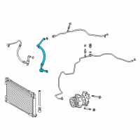 OEM 2019 Toyota C-HR Suction Hose Diagram - 88704-F4011