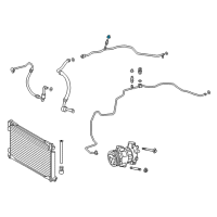 OEM 2021 Toyota C-HR Suction Pipe Cap Diagram - 88899-F4200