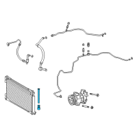 OEM 2020 Toyota C-HR Drier Diagram - 88899-F4140