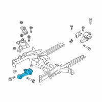 OEM Kia Roll Rod Bracket Assembly Diagram - 219502K500