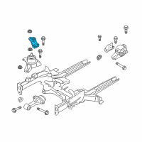 OEM Kia Soul Support Engine Mounting Bracket Diagram - 218252K600