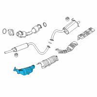 OEM Nissan Sentra Heat Insulator Assy-Front Floor Diagram - 74751-3DB0A