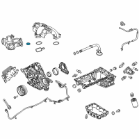 OEM 2017 Ford F-350 Super Duty Manifold Gasket Diagram - BC3Z-9439-B