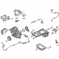 OEM 2016 Ford F-250 Super Duty Manifold Gasket Diagram - BC3Z-9439-A