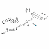 OEM 2021 BMW 430i xDrive Rubber Mounting Diagram - 18-20-8-570-671