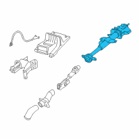 OEM Pontiac Montana Column Asm, Steering Diagram - 26087578