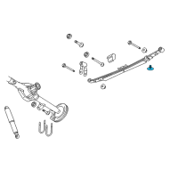 OEM 2006 Dodge Ram 1500 INSULATOR-Spring Tip Diagram - 52110066AA