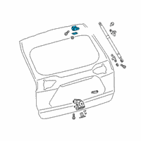OEM Toyota RAV4 Prime Hinge Diagram - 68810-42110
