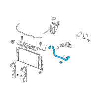 OEM 2006 Chevrolet Monte Carlo Upper Hose Diagram - 15286585