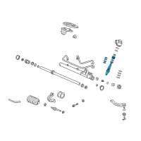 OEM Honda Valve Sub-Assy., Steering Diagram - 53641-ST7-A61