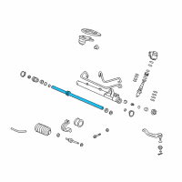 OEM Acura Integra Rack, Steering Diagram - 53626-ST7-A62