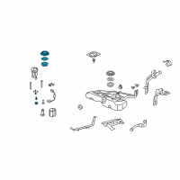 OEM Honda Regulator Set, Pressure Diagram - 17052-TA6-A00