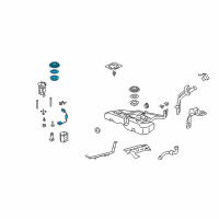 OEM Acura RLX Meter Set Diagram - 17047-TA0-A00