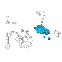 OEM 2013 Lexus CT200h Pump Assy, Brake Booster Diagram - 47070-12020