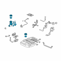 OEM 2008 Honda Odyssey Kit, Fuel Strainer Diagram - 06177-SHJ-305