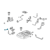 OEM 2007 Honda Odyssey Regulator Assembly, Pressure Diagram - 17052-SHJ-A00