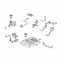 OEM 2010 Honda Odyssey Meter Diagram - 17047-SHJ-A00