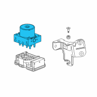 OEM 2015 Chevrolet Sonic ABS Control Unit Diagram - 94552161